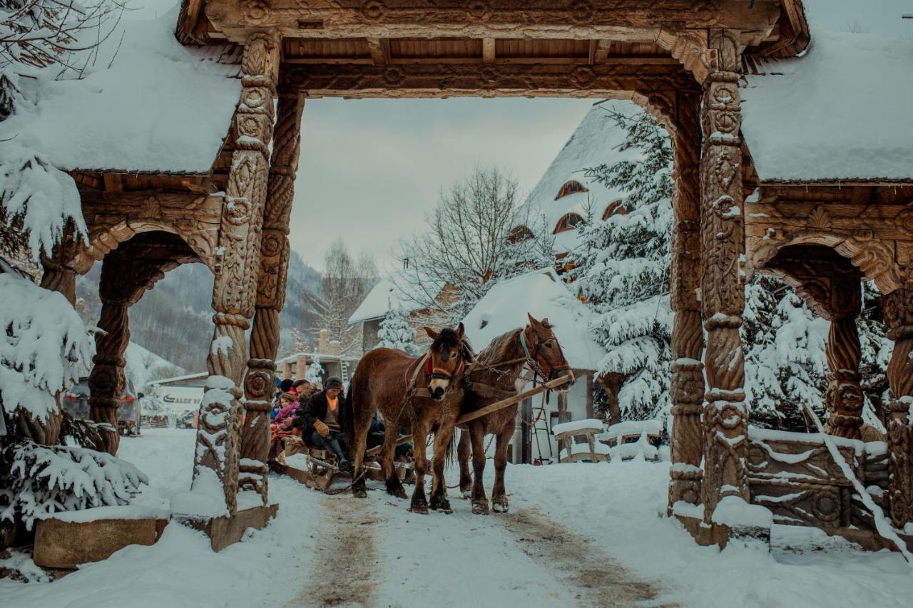 Conacul Drahneilor Hotel Ruscova Luaran gambar